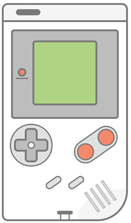 Pure CSS Game Boy by Cassidy