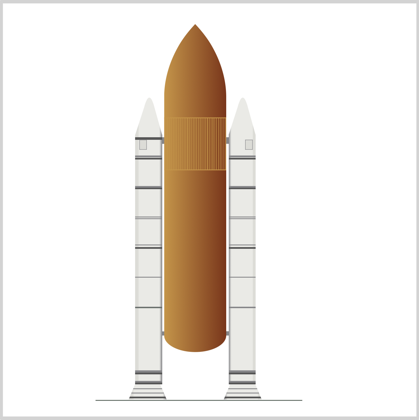 Right Rocket Thrust Vector Control Detail