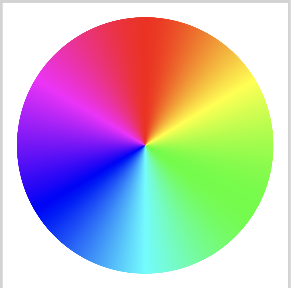 HSL Color Wheel