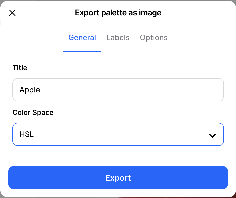 Export Image