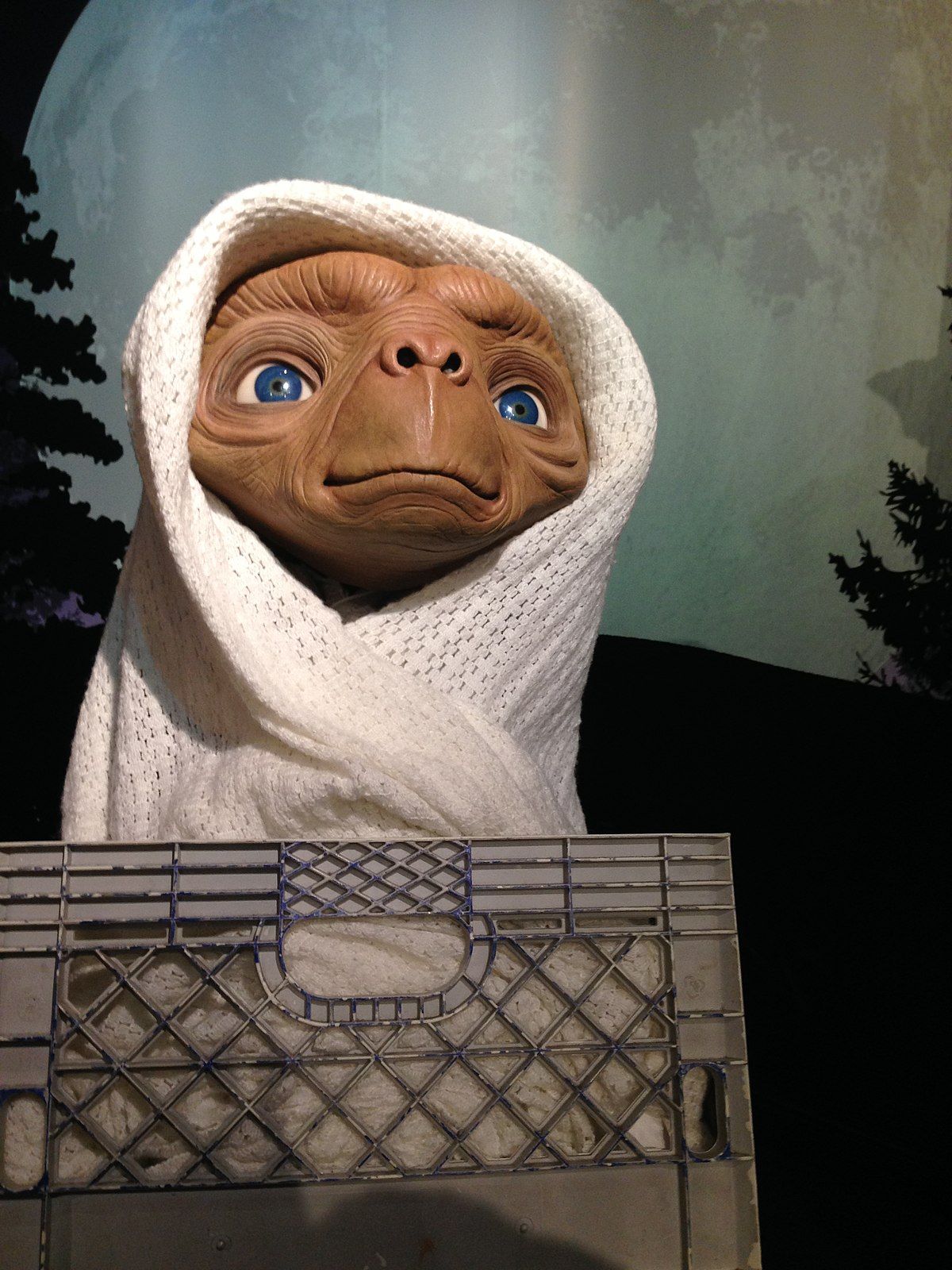 E.T. figure at Madame Tussauds London