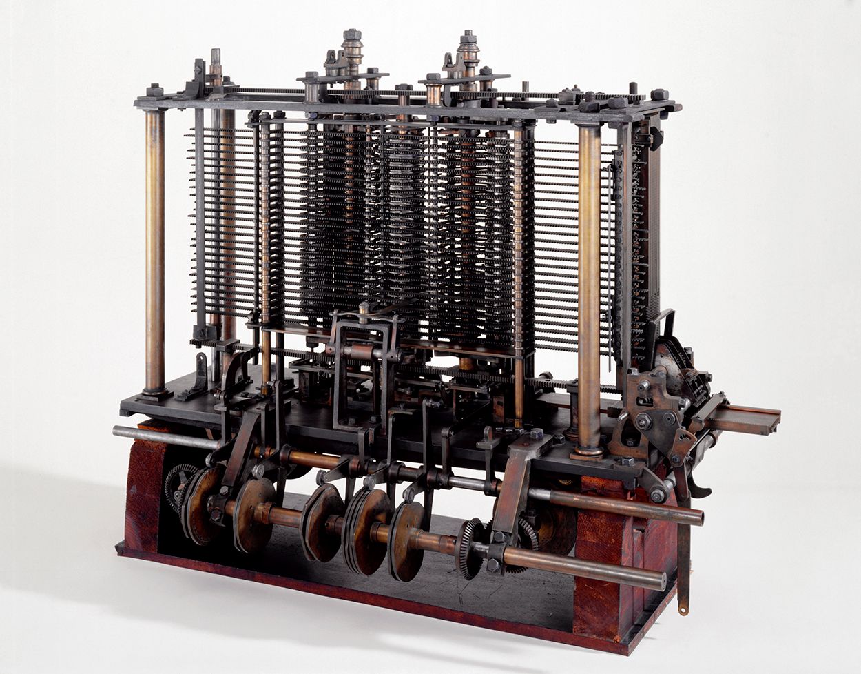 Babbages Analytical Engine, 1834-1871.