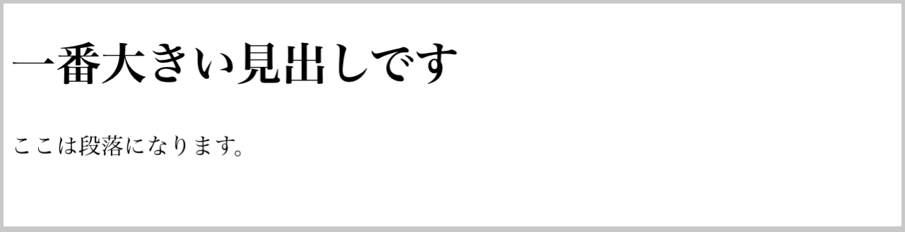 ブラウザ上での表示