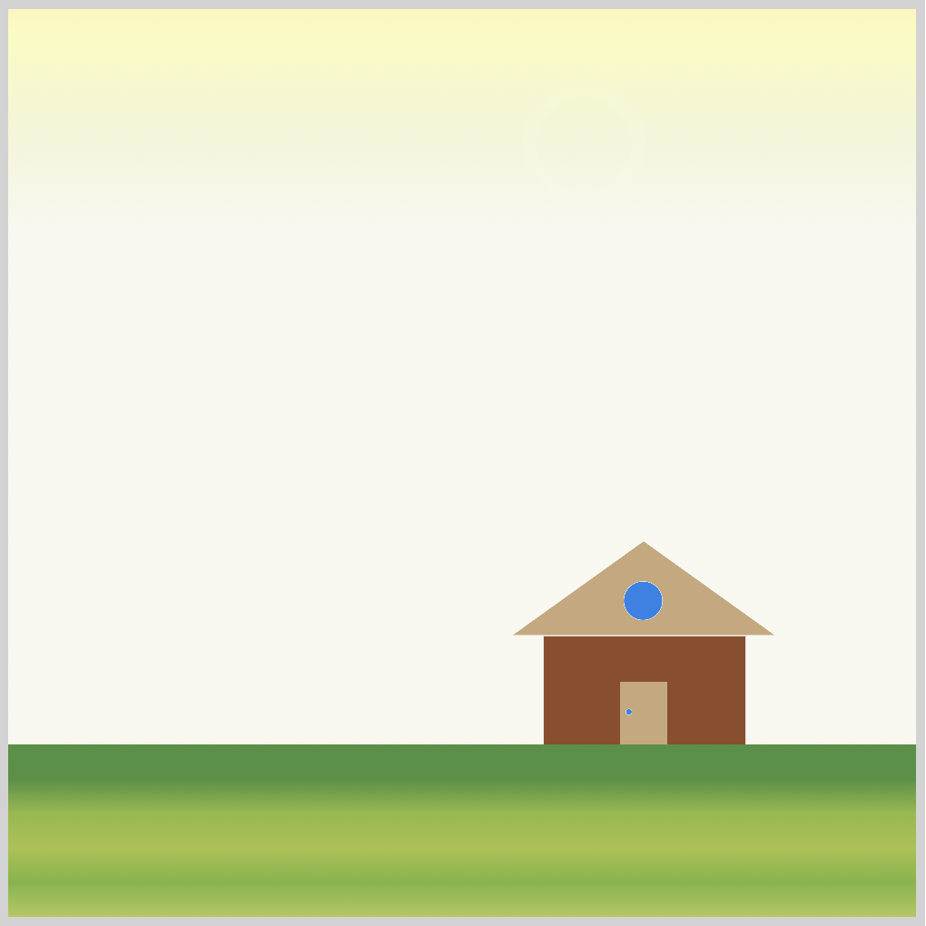 House and Foreground Animation - Day