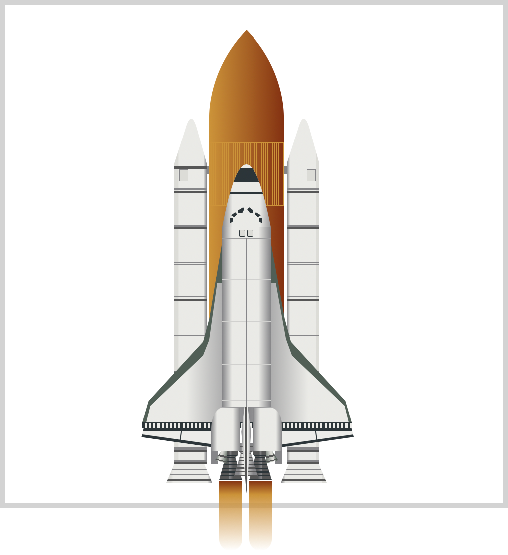 CSS Animation – Space Shuttle Launch