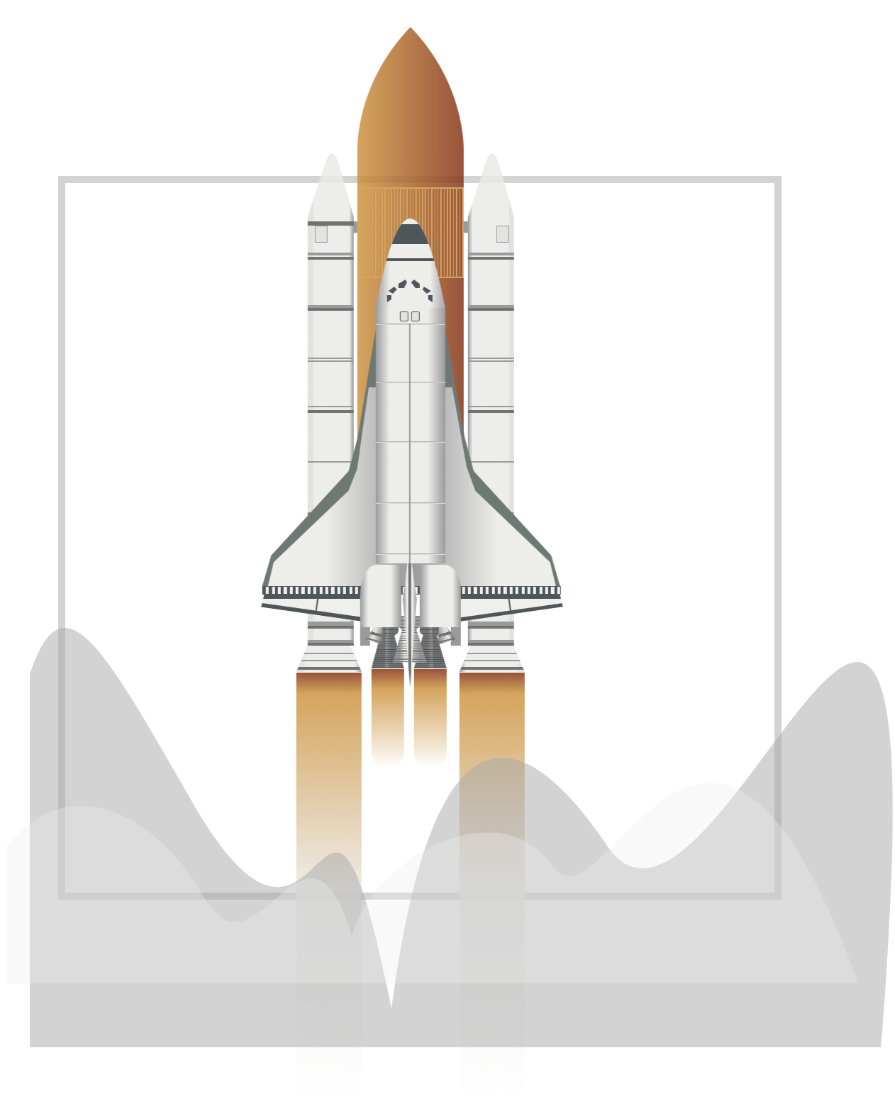 CSS Animation – Space Shuttle Launch