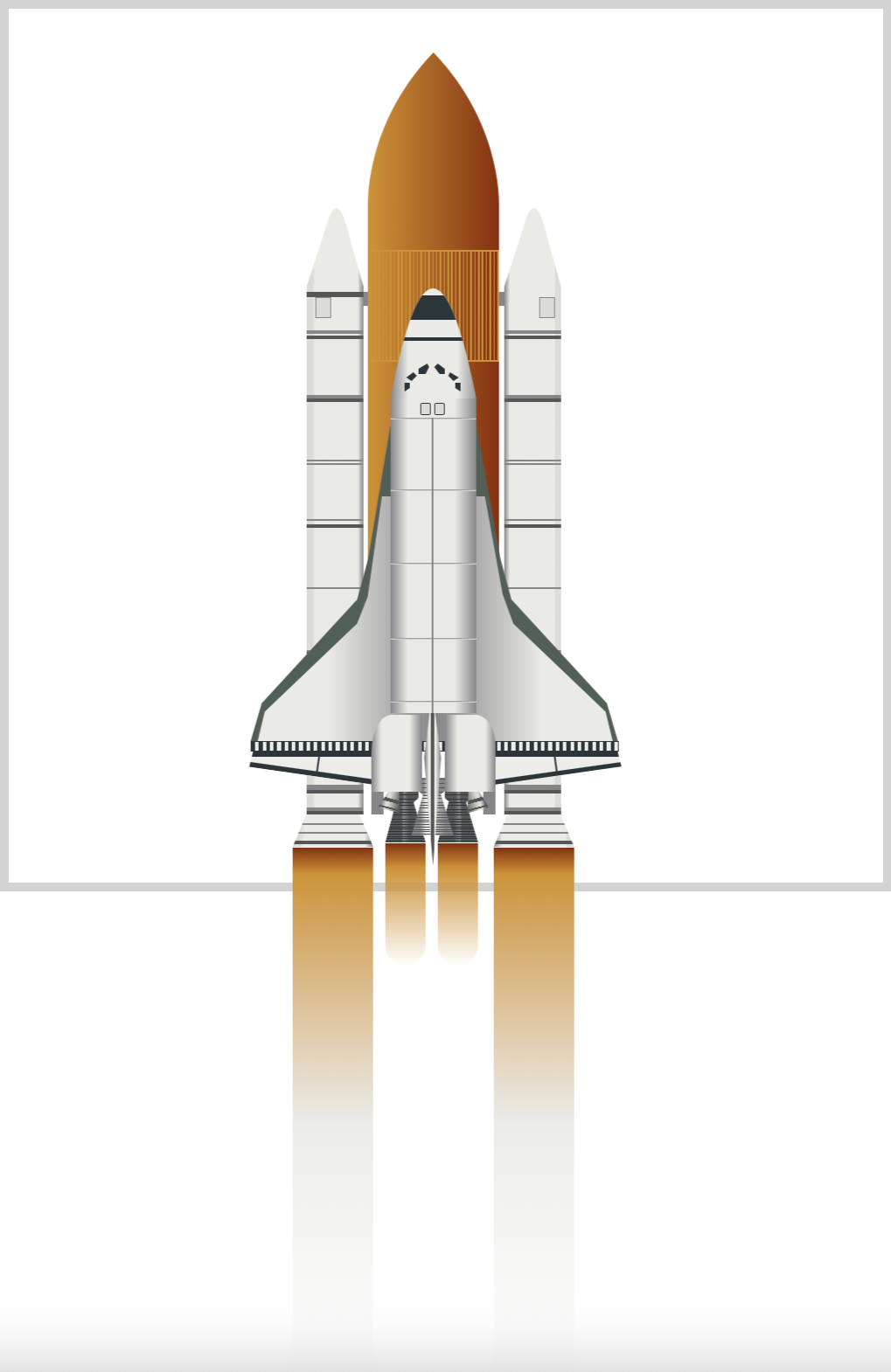 CSS Animation – Space Shuttle Launch