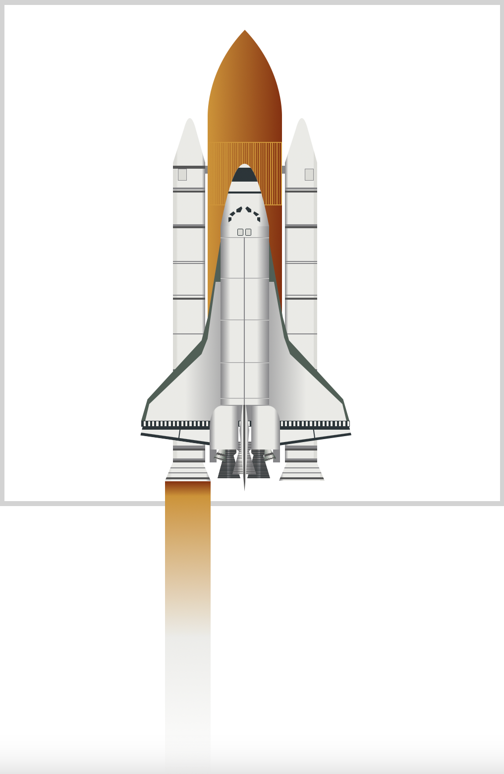Side Rocket Booster Exhaust - Left Side