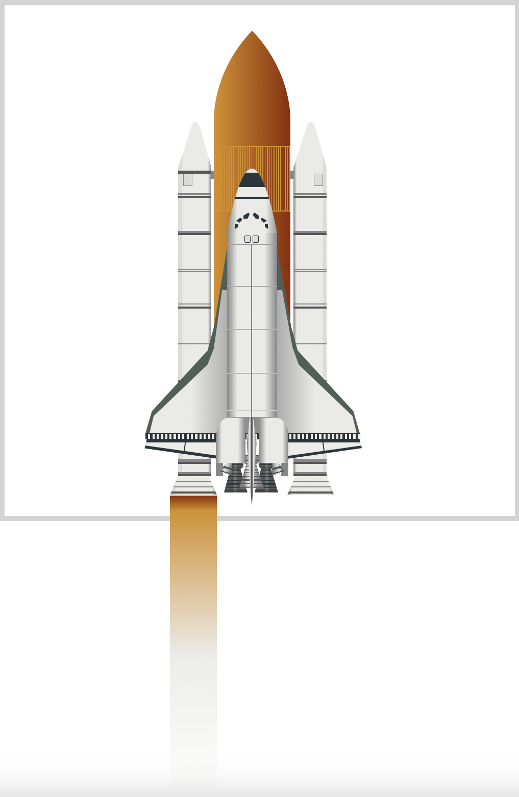 CSS Animation – Space Shuttle Launch