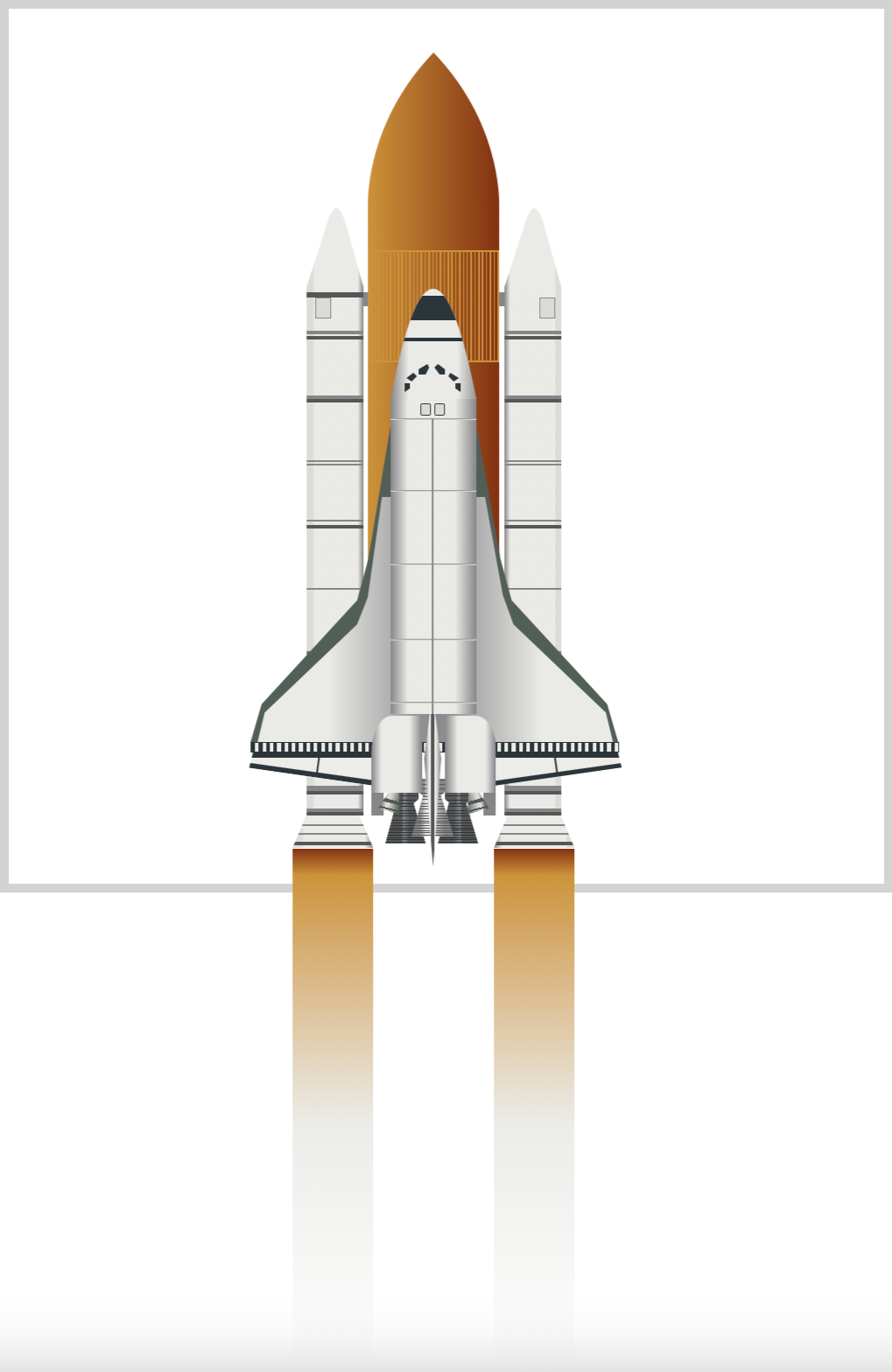 Side Rocket Booster Exhaust - Right Side
