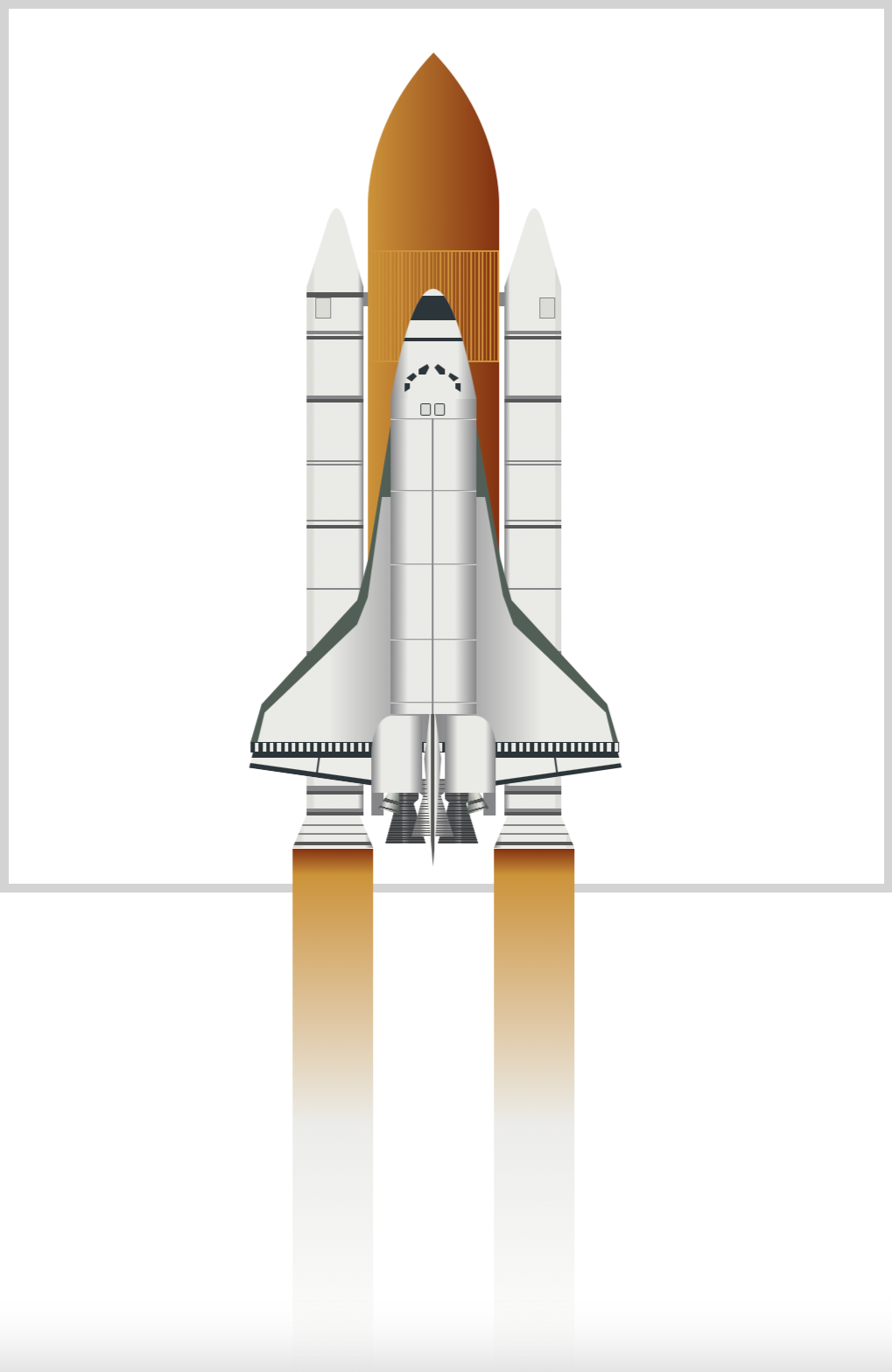 CSS Animation – Space Shuttle Launch