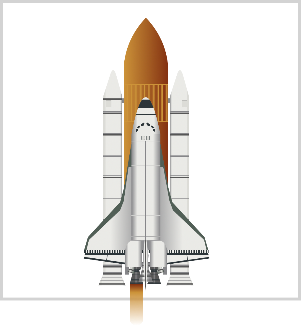 CSS Animation – Space Shuttle Launch