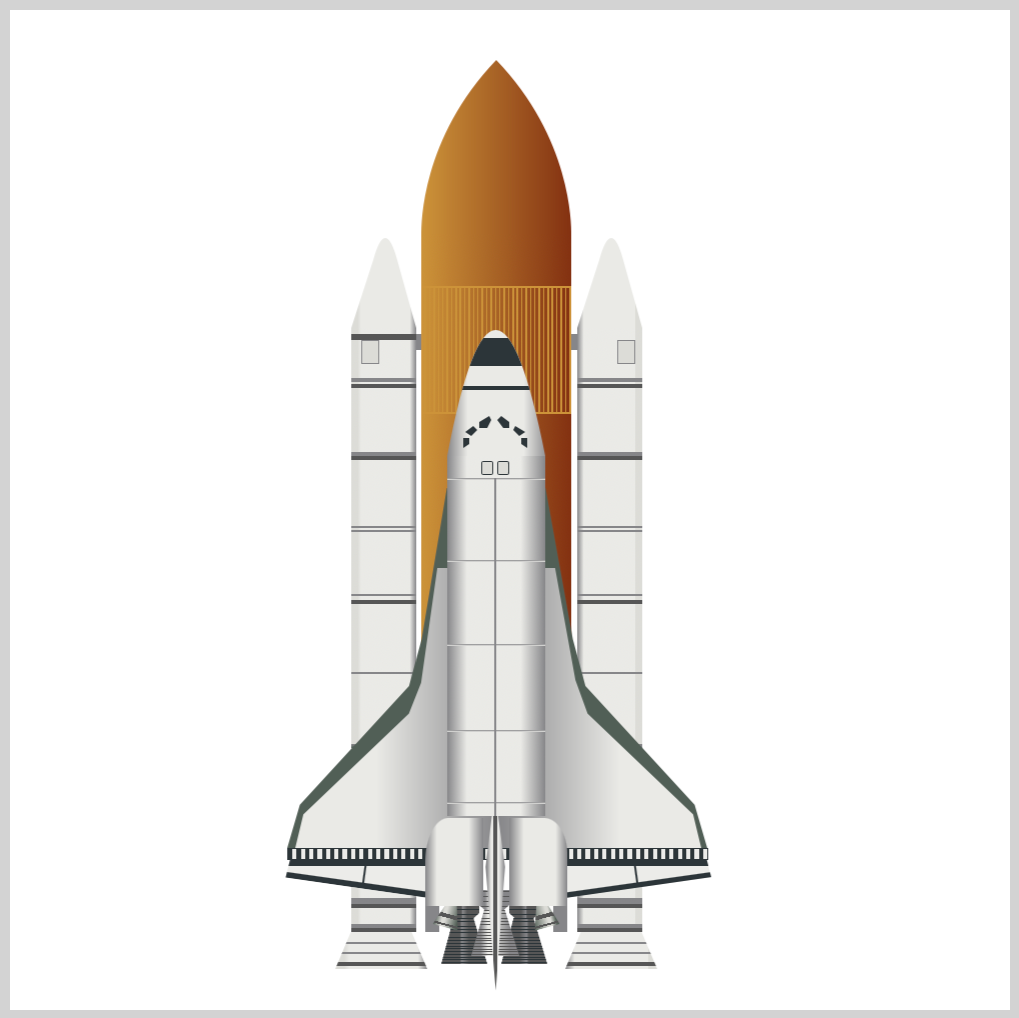 CSS Animation – Space Shuttle Launch