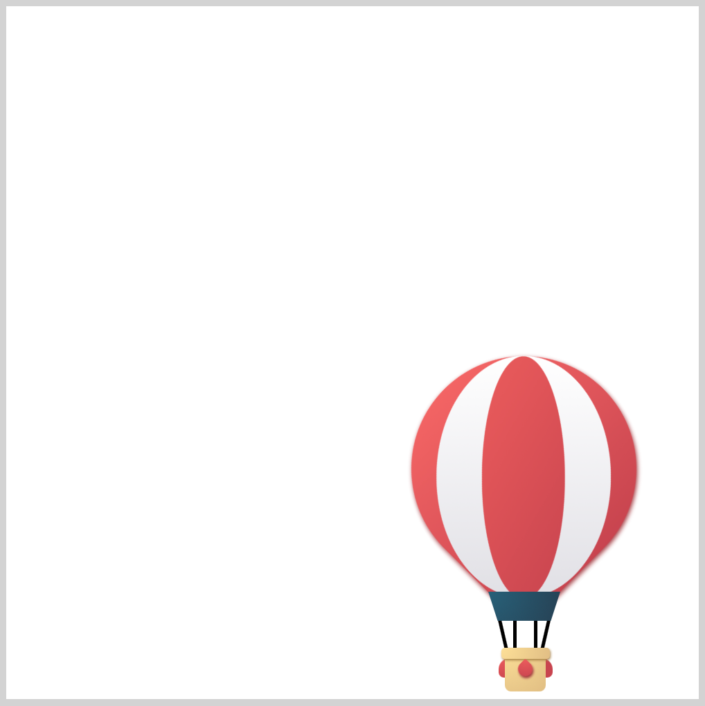 CSS Animation – Hot Air Balloon Launch