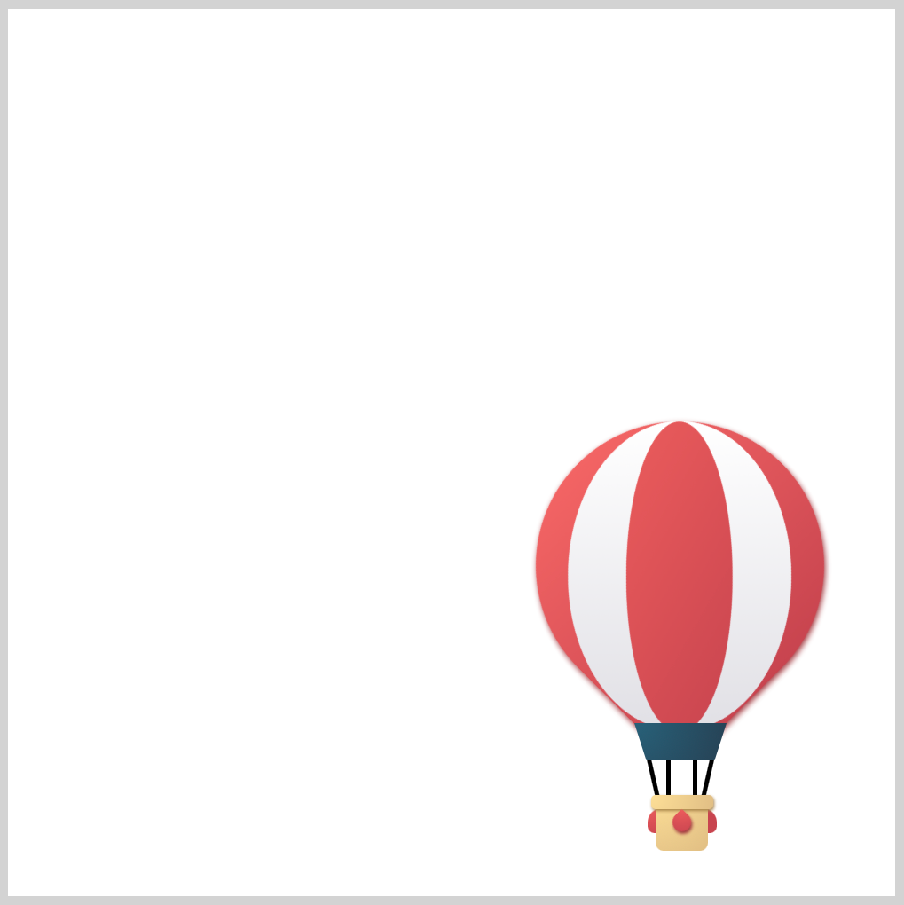Hot Air Balloon - Starting Position