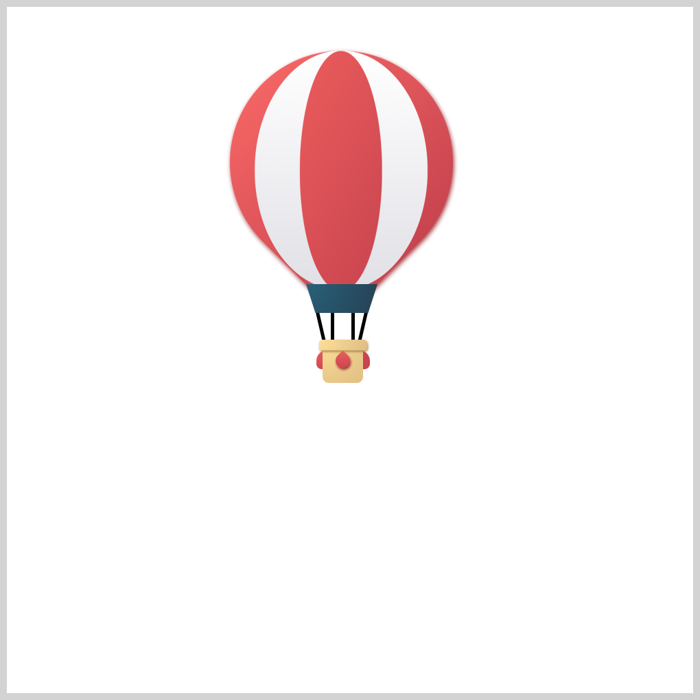 CSS Animation – Hot Air Balloon Launch