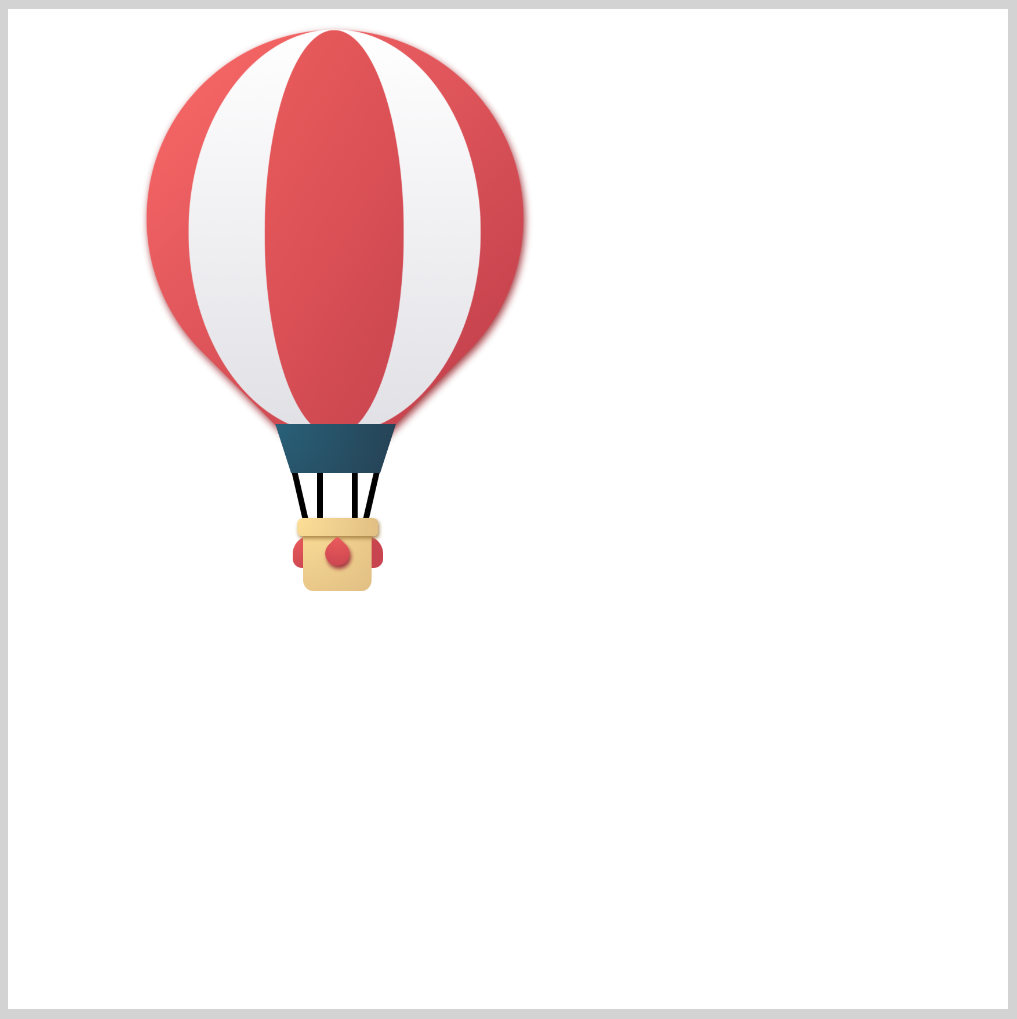 CSS Animation – Hot Air Balloon Launch