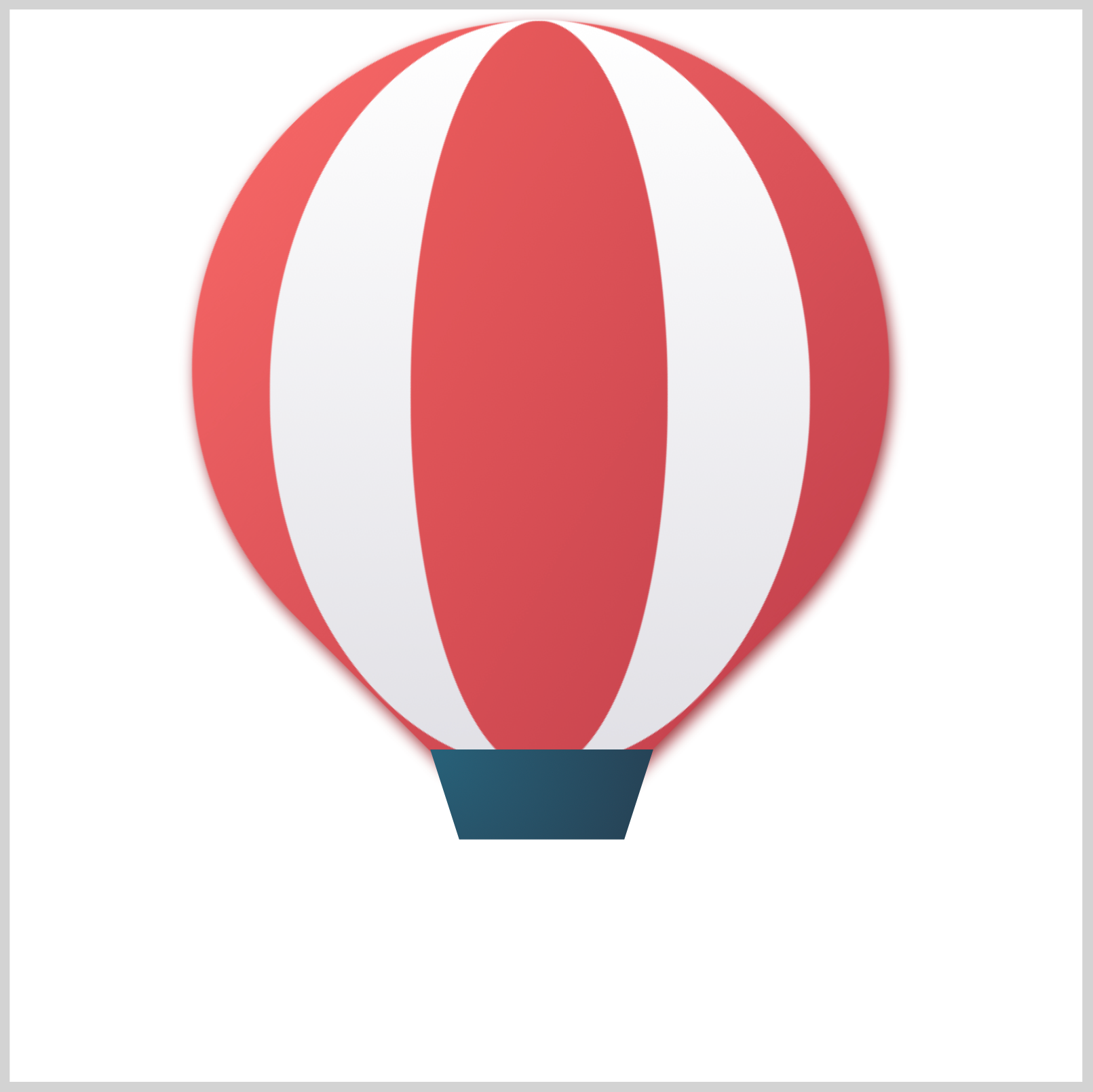 CSS Art – Hot Air Balloon