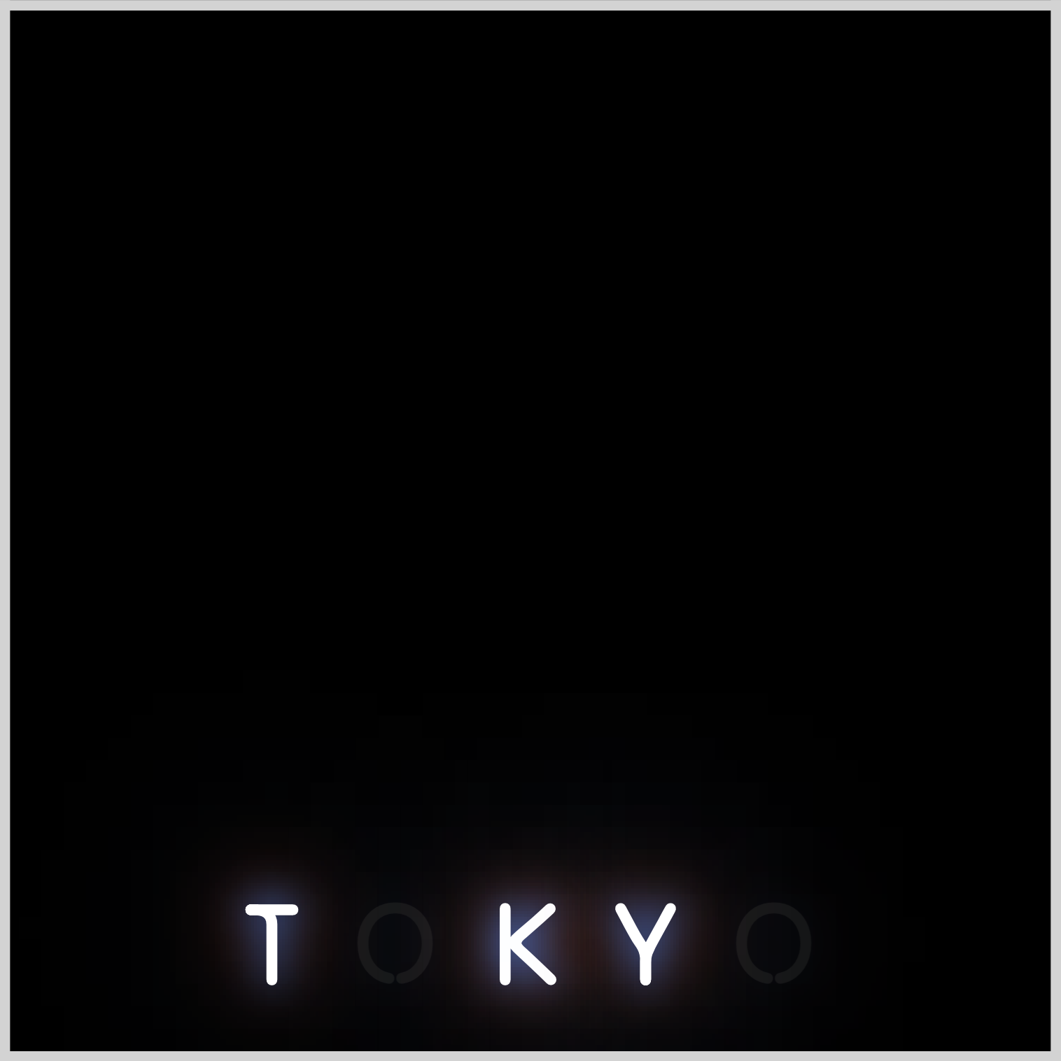 CSS Animation – Tokyo Tower Neon Sign