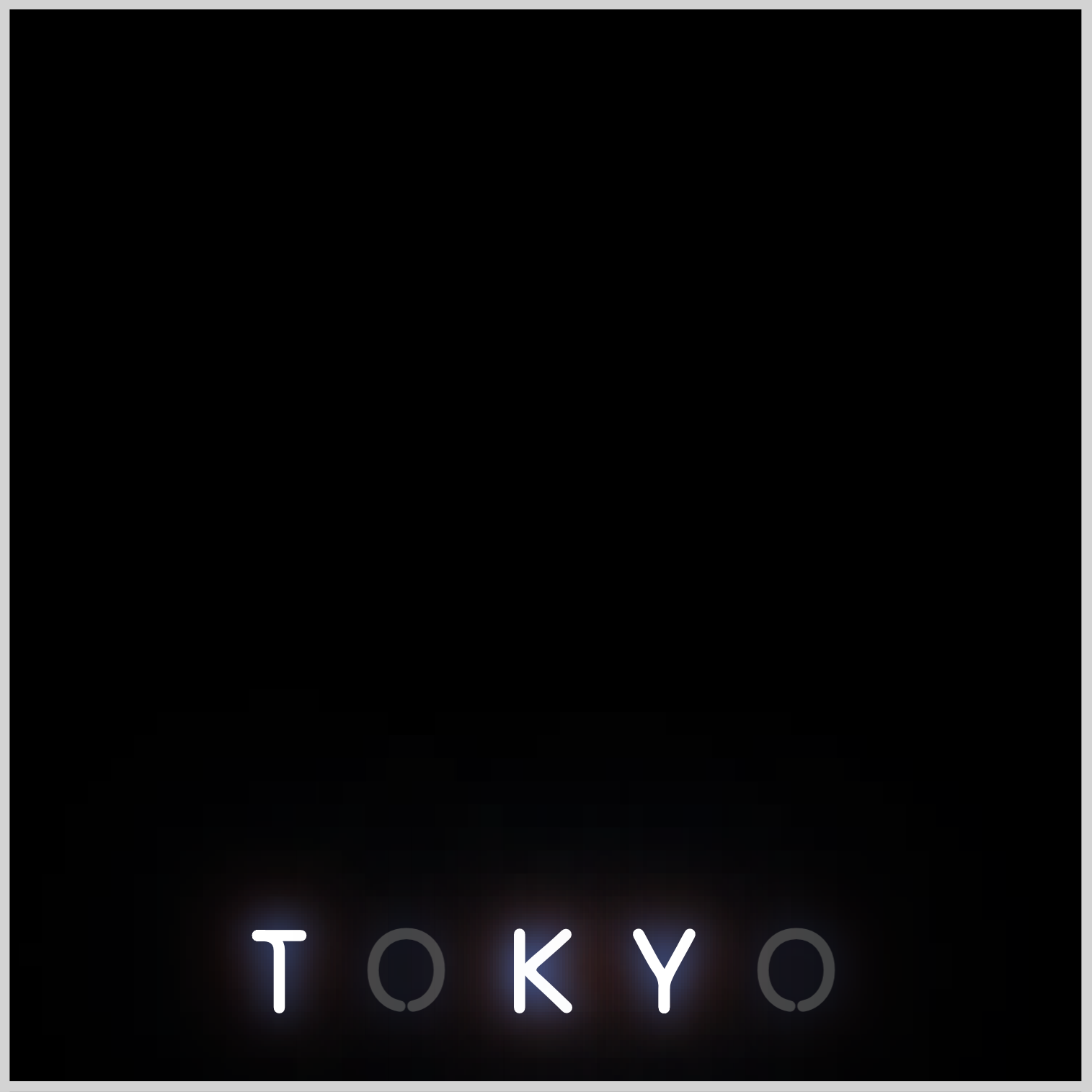 CSS Animation – Tokyo Tower Neon Sign