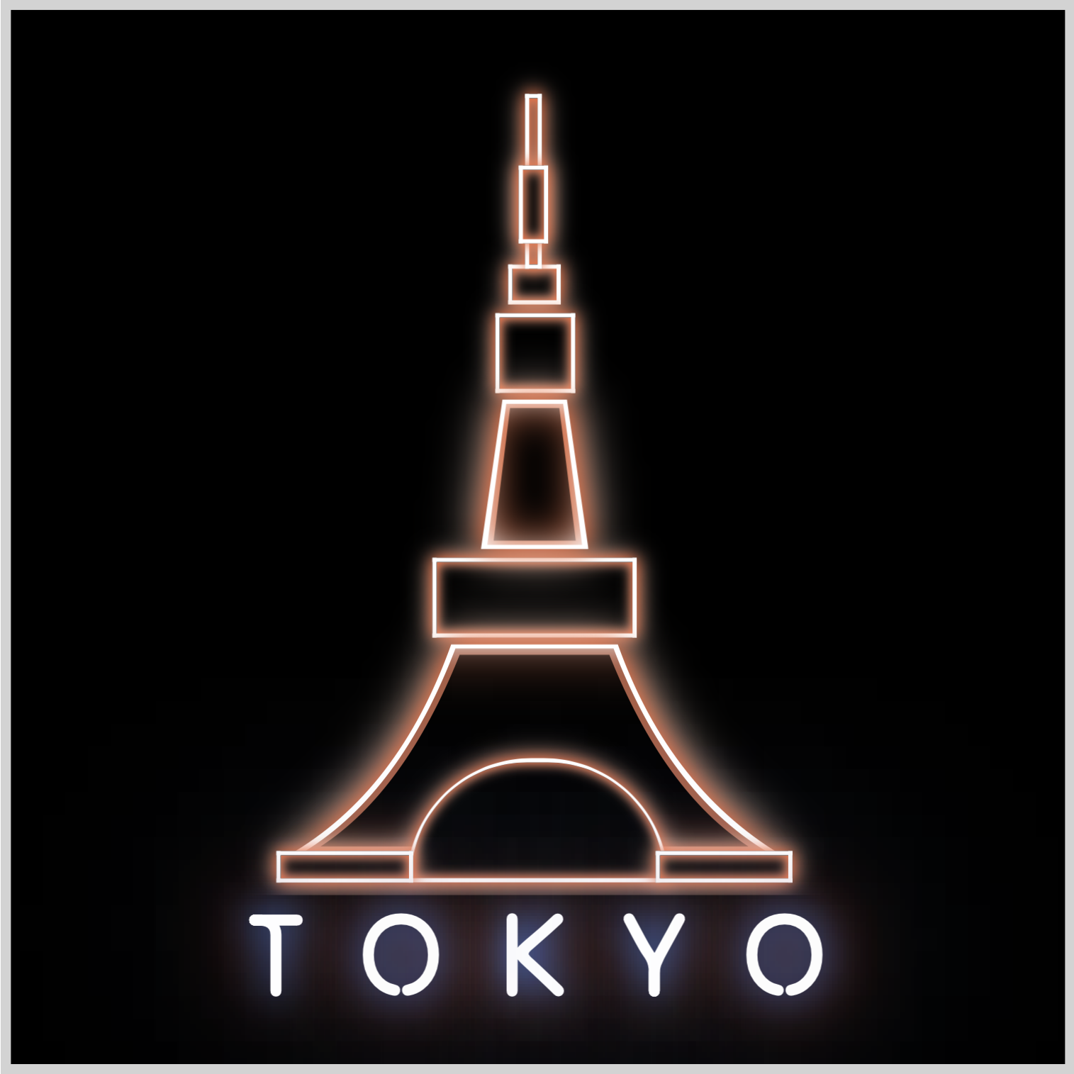 Tokyo Tower and Tokyo Text
