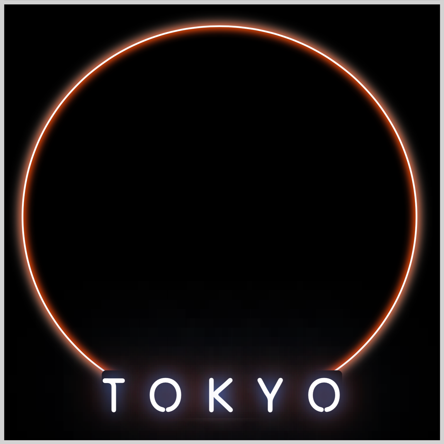 CSS Animation – Tokyo Tower Neon Sign