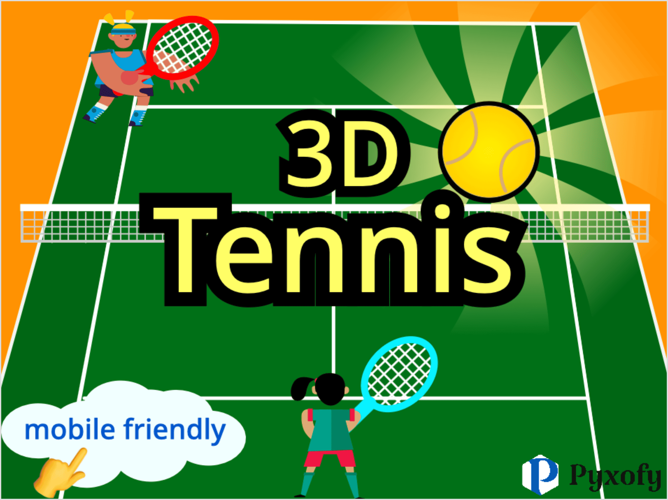 Scratch|3D テニスゲーム by Pyxofy