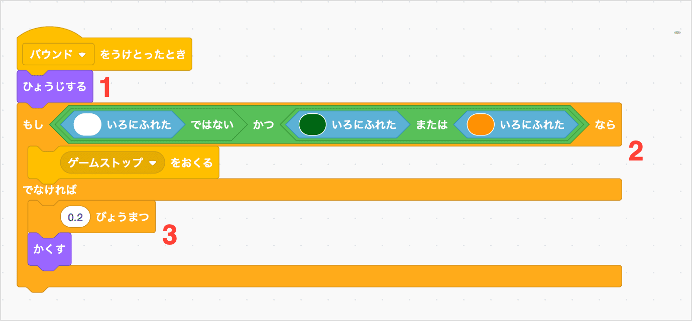 バウンドする時に影を表示する