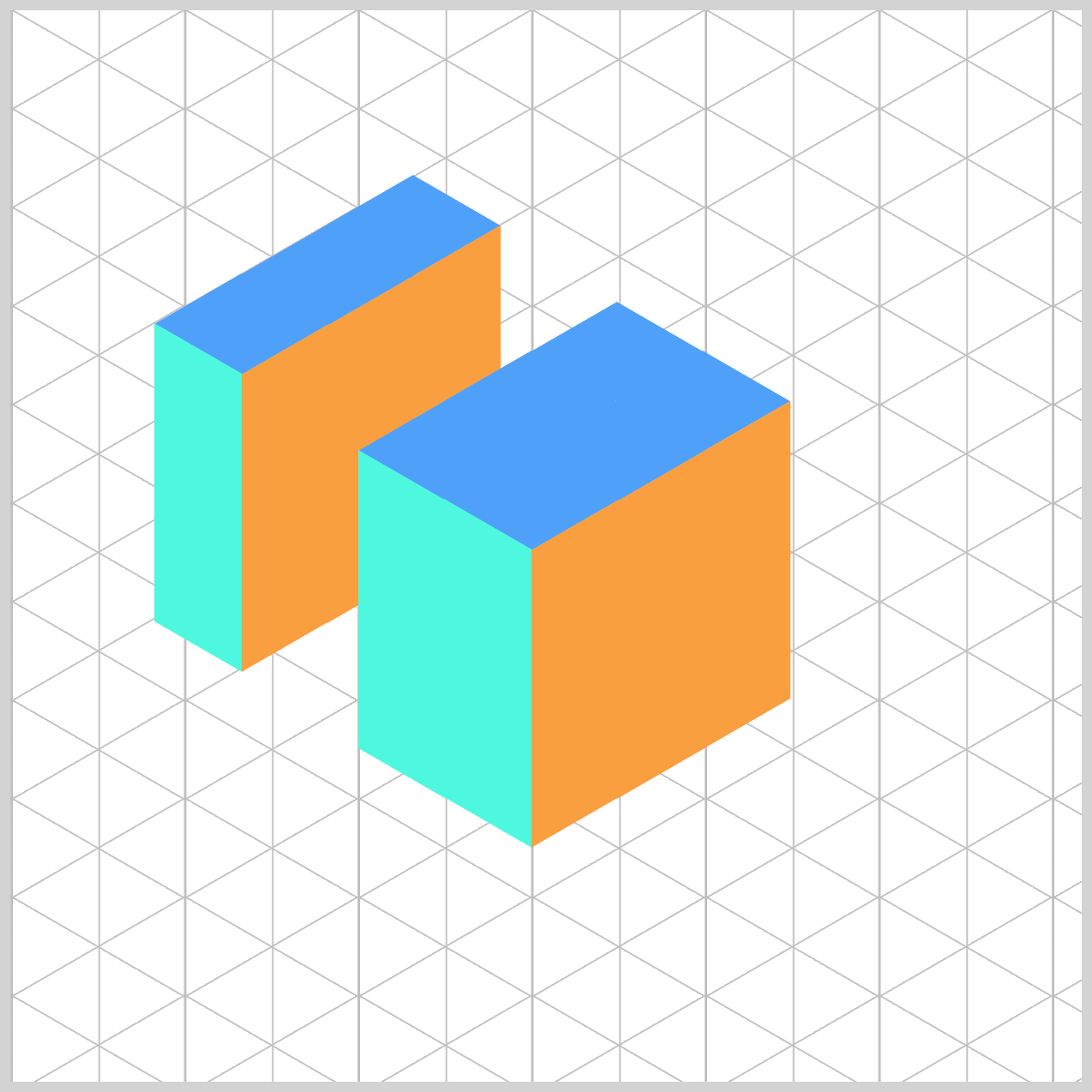 Group 1 Separating from the Isometric Cube