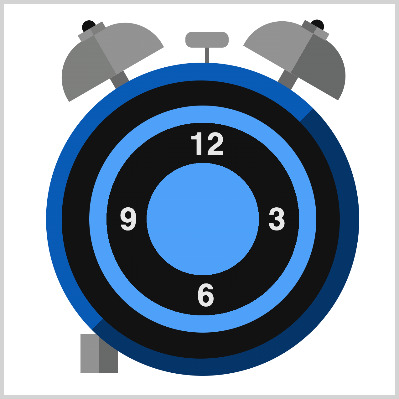Clock Feet - Left Foot Base Shape