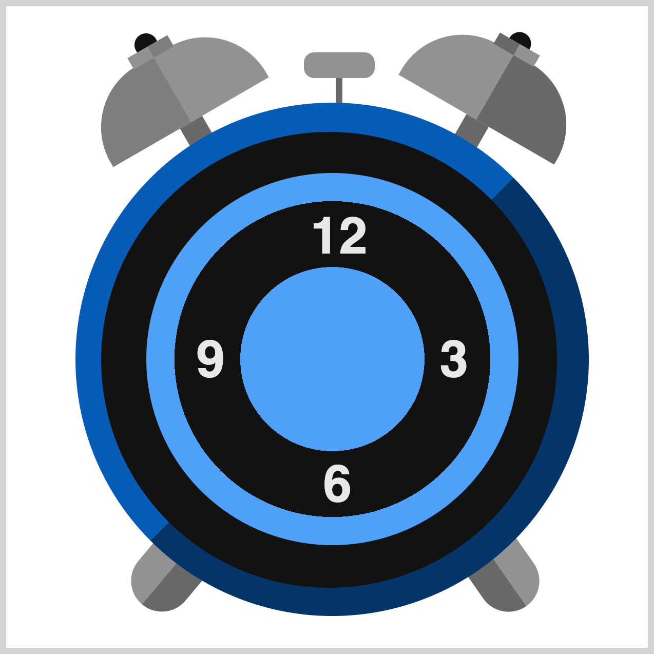 Clock Feet - Right Foot Base Shape