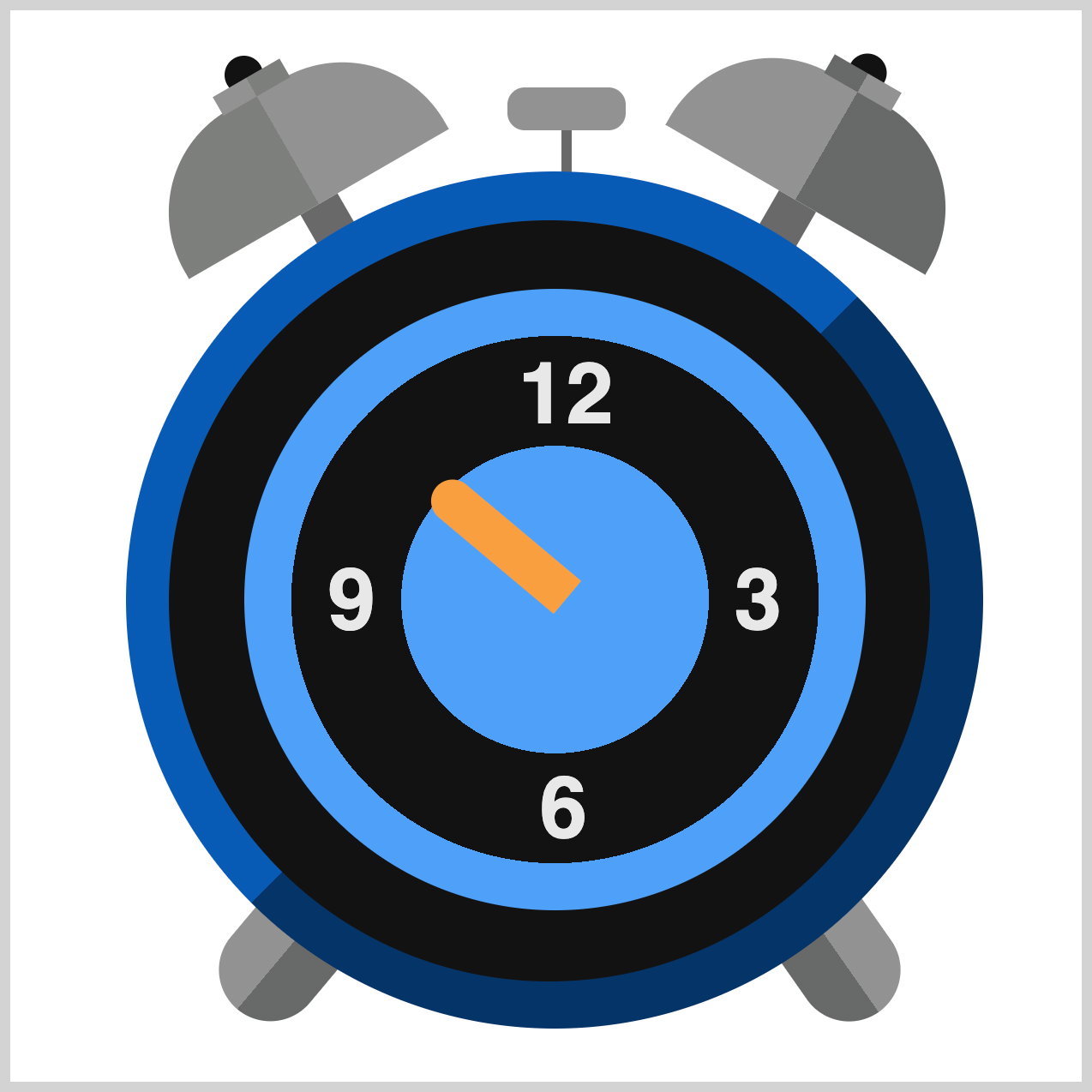 Hour Hand - Rotate by 40 Degrees