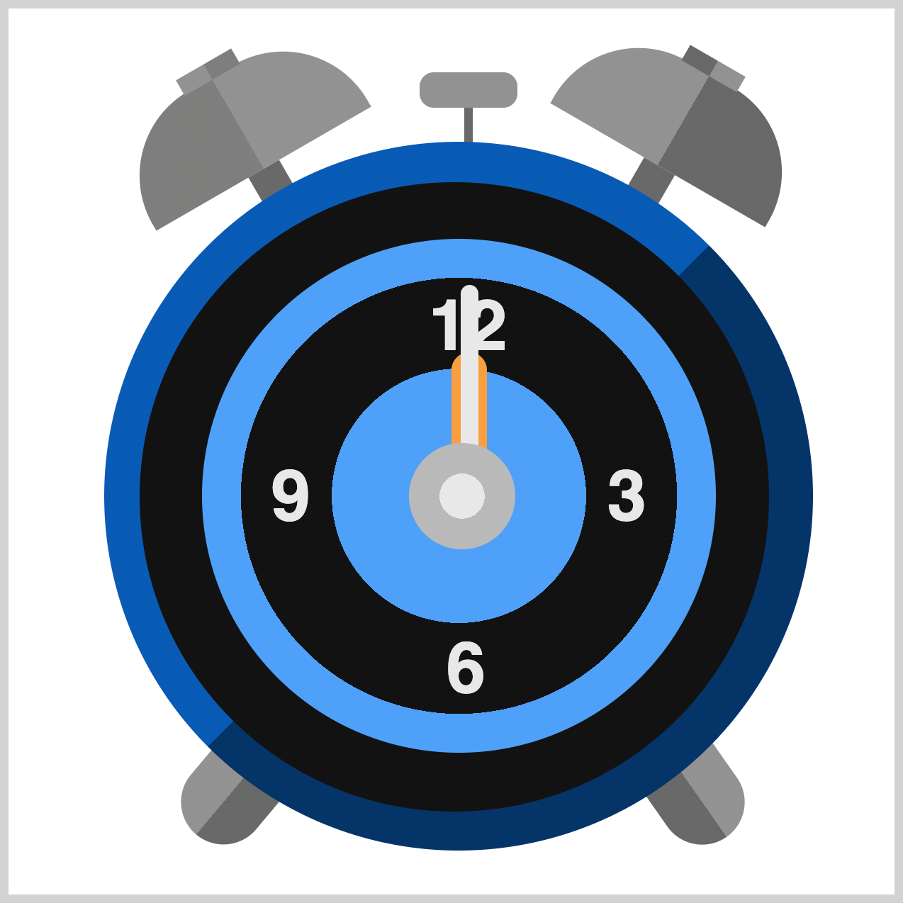 Clock Bells and Hammer - Fade In Mid Point