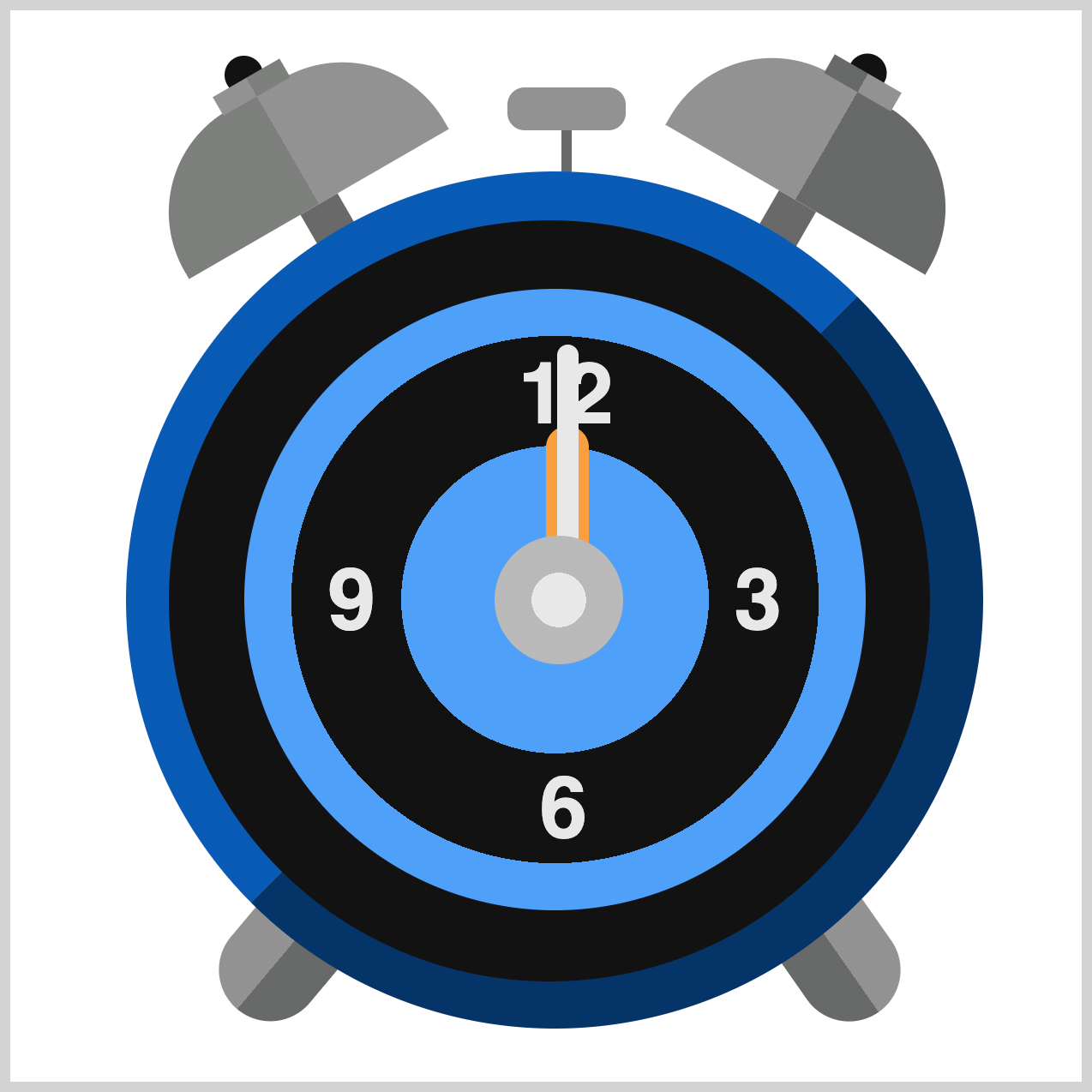 Clock Bells and Hammer - Fade In Finish