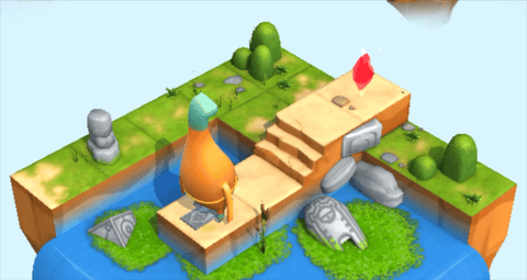 moveForward()で1マス進む