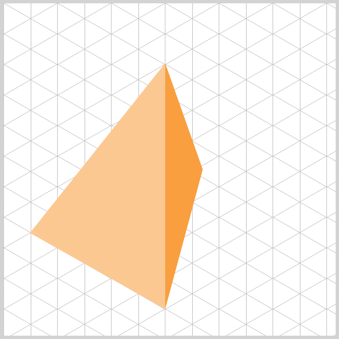 Right Face - Third Point at 60% 50%