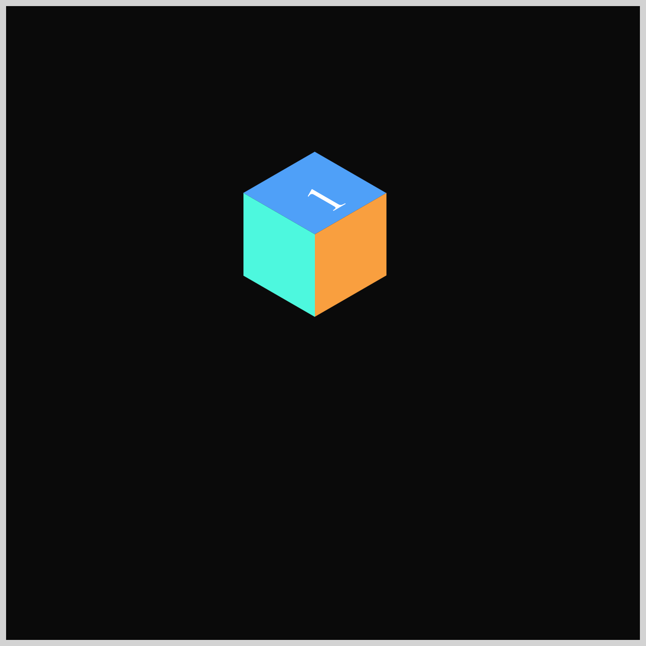 Isometric Cube Left