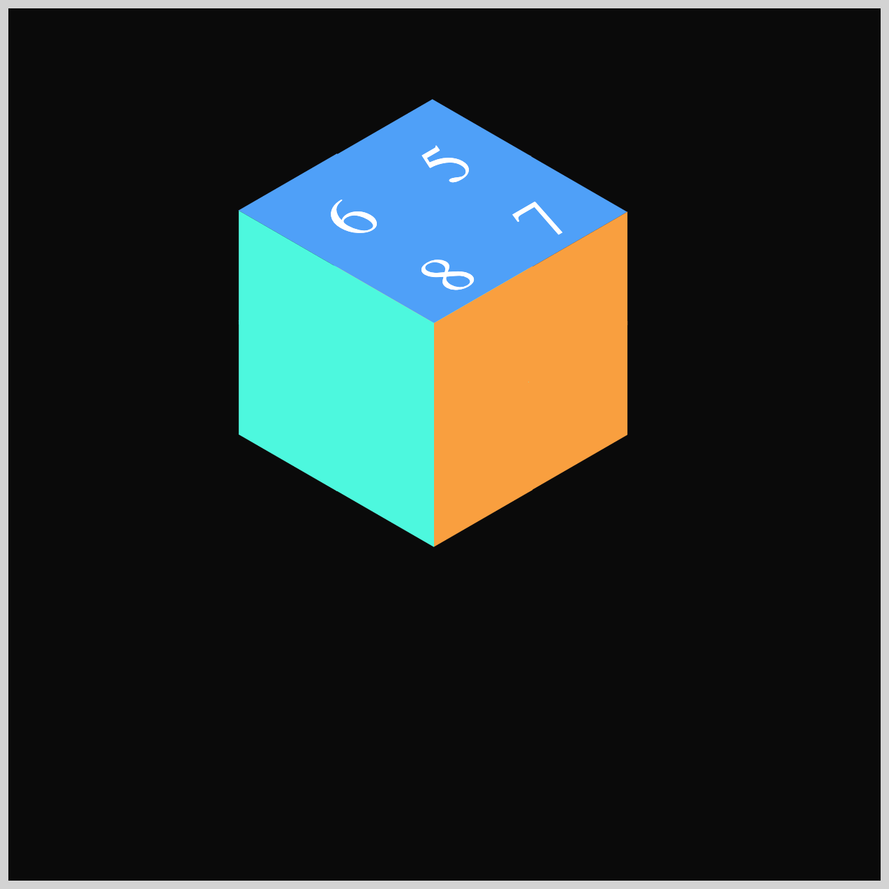 Isometric Cubes - Fully Visible