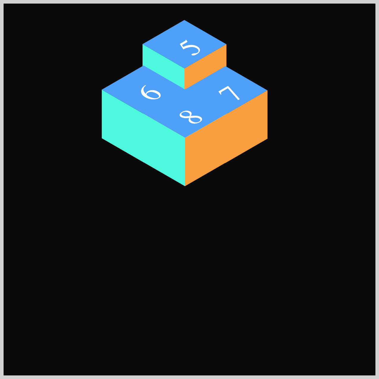 Cube 5 - translate: 0px -30px