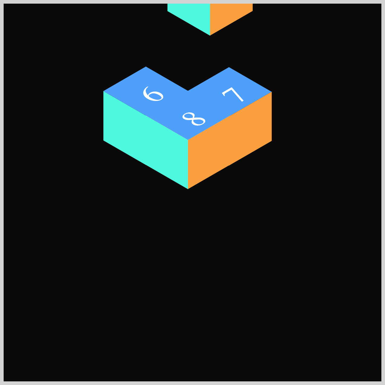 Cube 5 - translate: 30px -140px;