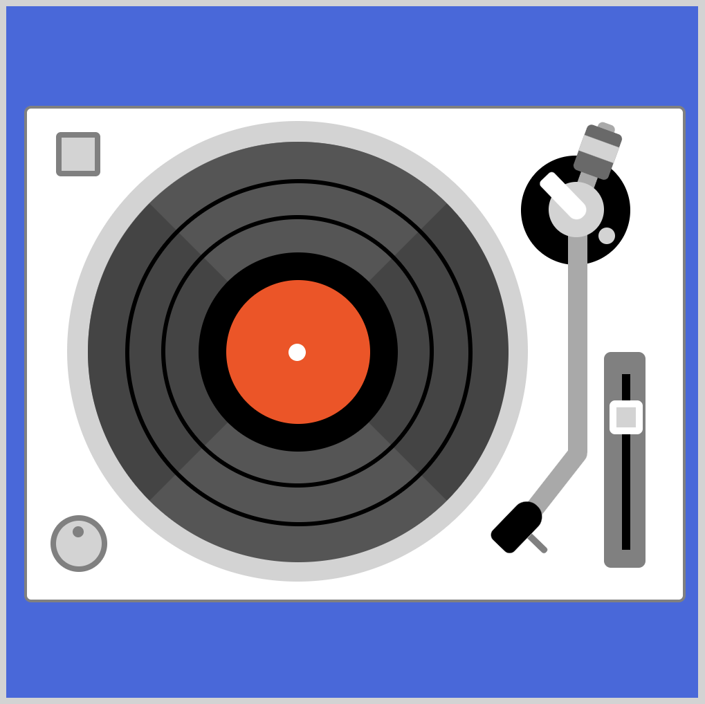 Turntable illustration